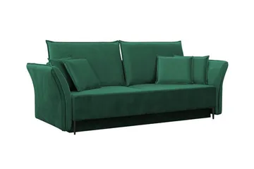 Staffin 3-sits Bäddsoffa Dark green - Möbler - Soffa - Bäddsoffa - 3 sits bäddsoffa