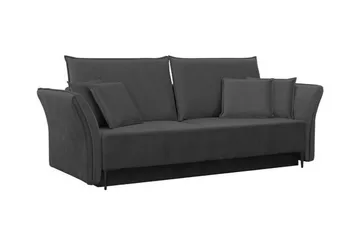 Staffin 3-sits Bäddsoffa Dark grey - Möbler - Soffa - Bäddsoffa - 3 sits bäddsoffa