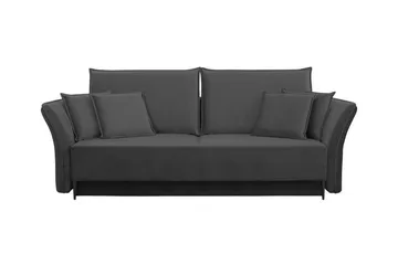 Staffin 3-sits Bäddsoffa Dark grey - Möbler - Soffa - Bäddsoffa - 3 sits bäddsoffa