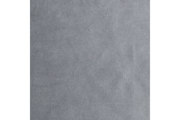 Staffin 3-sits Bäddsoffa Längsbäddad 138x192 cm med Förvaring i Sammet - Grå - Möbler - Soffa - Bäddsoffa - 3 sits bäddsoffa