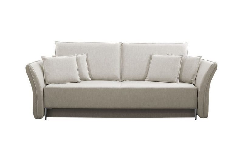 Staffin 3-sits Bäddsoffa NO_BRAND Beige/Light beige - Möbler - Soffa - Bäddsoffa - 3 sits bäddsoffa