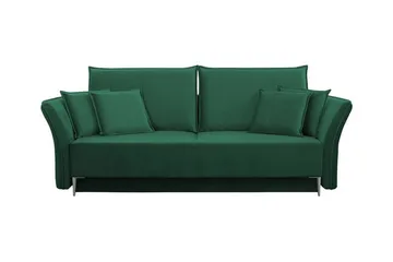 Staffin 3-sits Bäddsoffa NO_BRAND Dark green - Möbler - Soffa - Bäddsoffa - 3 sits bäddsoffa