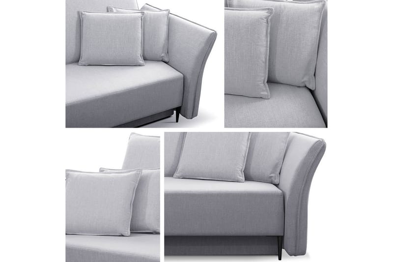 Staffin 3-sits Bäddsoffa NO_BRAND White - Möbler - Soffa - Bäddsoffa - 3 sits bäddsoffa