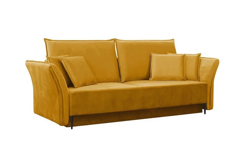 Staffin 3-sits Bäddsoffa NO_BRAND Yellow