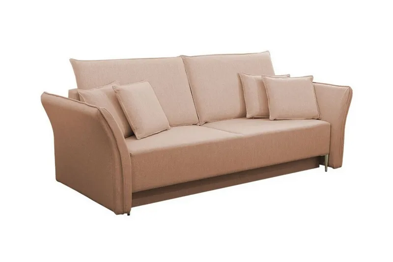Staffin 3-sits Bäddsoffa NO_BRAND Pink