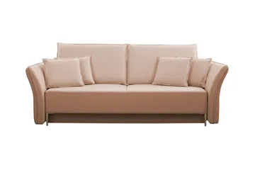 Staffin 3-sits Bäddsoffa Pink - Möbler - Soffa - Bäddsoffa - 3 sits bäddsoffa