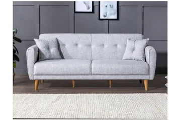 Tamatha Bäddsoffa 3-sits - Grå - Möbler - Soffa - Bäddsoffa - 3 sits bäddsoffa