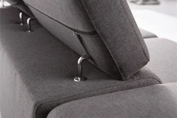 View Bäddsoffa 3-sits med Schäslong Vänster - Ljusgrå - Möbler - Soffa - Bäddsoffa - Bäddsoffa längsbäddad