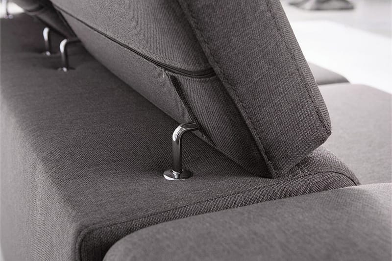 View Bäddsoffa 3-sits med Schäslong Vänster - Ljusgrå - Möbler - Soffa - Bäddsoffa - Bäddsoffa längsbäddad