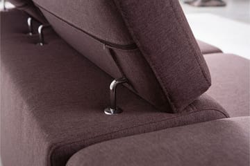 View Bäddsoffa 3-sits med Schäslong Vänster - Mörkgrå - Möbler - Soffa - Bäddsoffa - Bäddsoffa längsbäddad