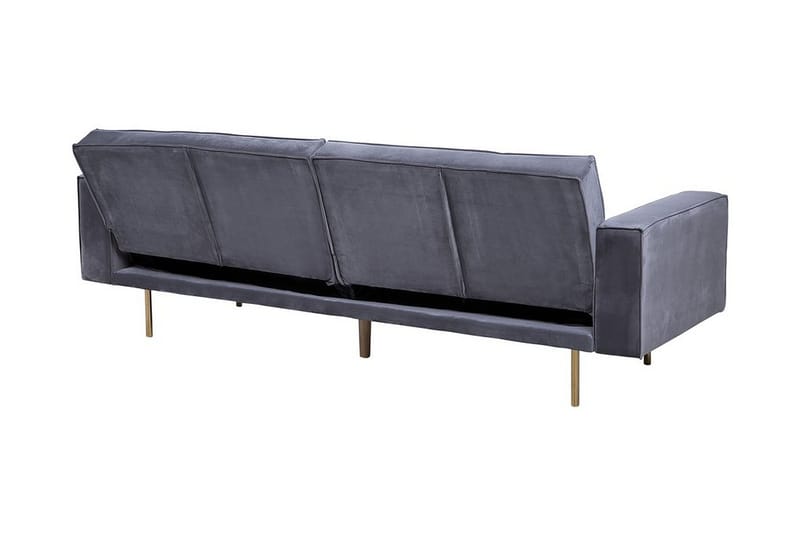Visnes Bäddsoffa 218 cm - Grå - Möbler - Soffa - Bäddsoffa - 3 sits bäddsoffa