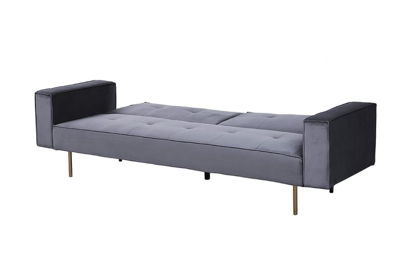 Visnes Bäddsoffa 218 cm - Grå - Möbler - Soffa - Bäddsoffa - 3 sits bäddsoffa