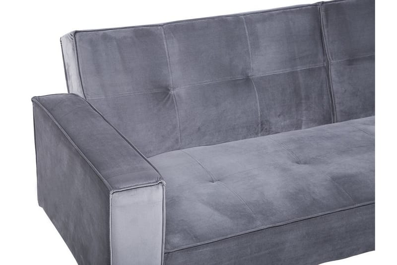 Visnes Bäddsoffa 218 cm - Grå - Möbler - Soffa - Bäddsoffa - 3 sits bäddsoffa