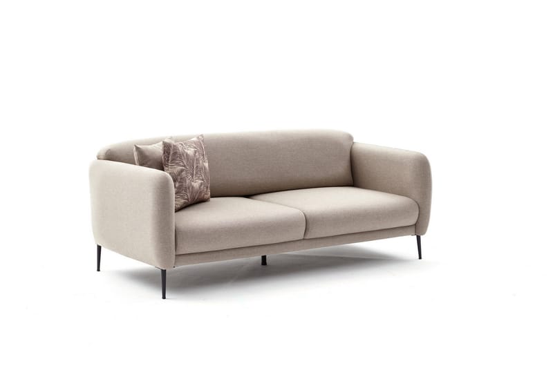Wenus Bäddsoffa 3-sits 180x90 cm - Beige - Möbler - Soffa - Bäddsoffa - 3 sits bäddsoffa