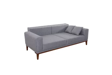 Wyong Bäddsoffa 3-sits 223x94 cm - Grå - Möbler - Soffa - Bäddsoffa - 3 sits bäddsoffa