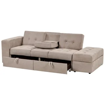 3-sits Soffa Falster - Brun - Möbler - Soffa - Bäddsoffa - 3 sits bäddsoffa