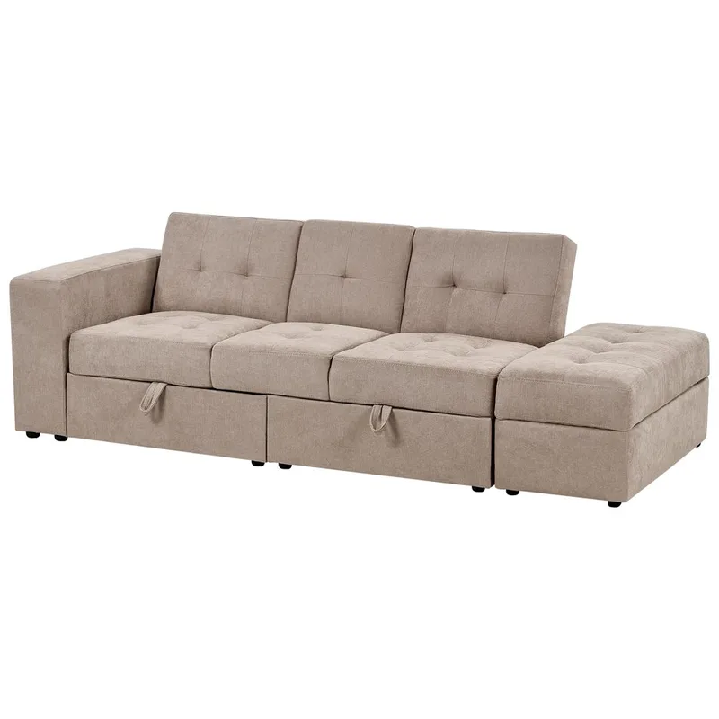 3-sits Soffa Falster - Brun - Möbler - Soffa - Bäddsoffa - 3 sits bäddsoffa