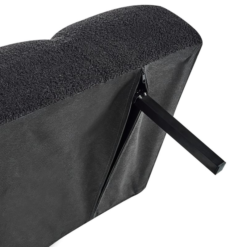 3-sits soffa Ingaro - Svart, ljust trä - Möbler - Soffa - Soffgrupp