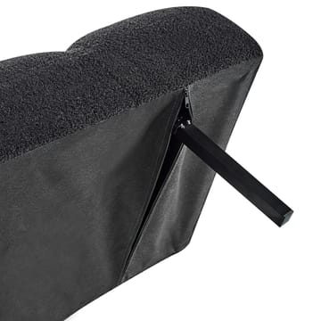 3-sits soffa Ingaro - Svart, ljust trä - Möbler - Soffa - Soffgrupp