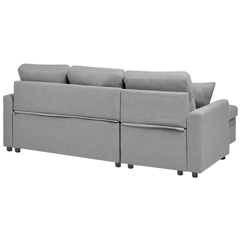 3-sits soffa Nassjo Högervänd - Grå - Möbler - Soffa - Bäddsoffa - Bäddsoffa längsbäddad