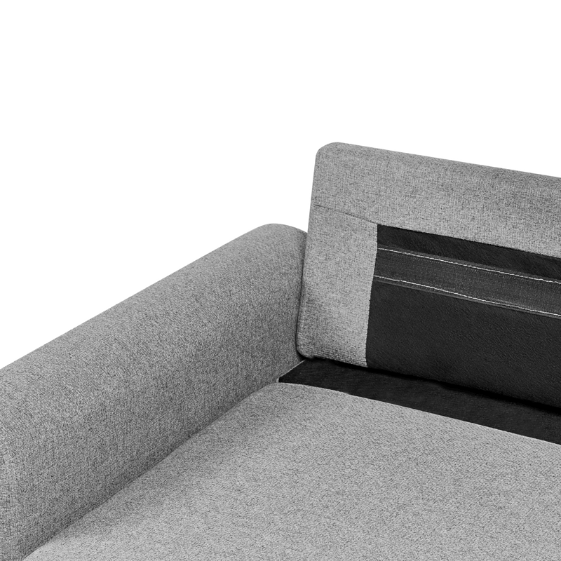 3-sits soffa Nassjo Högervänd - Grå - Möbler - Soffa - Bäddsoffa - Bäddsoffa längsbäddad