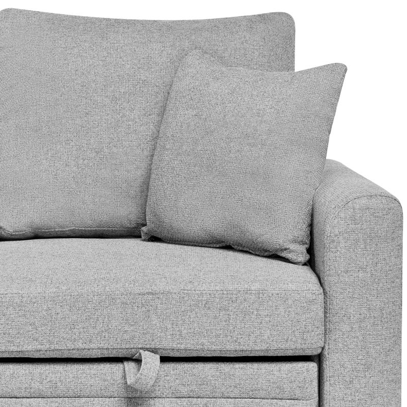 3-sits soffa Nassjo Högervänd - Grå - Möbler - Soffa - Bäddsoffa - Bäddsoffa längsbäddad