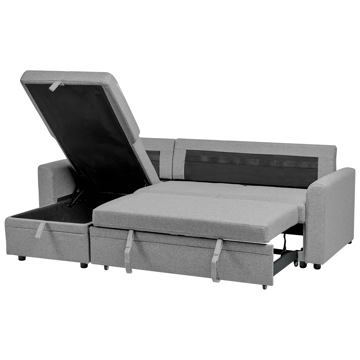 3-sits soffa Nassjo Högervänd - Grå - Möbler - Soffa - Bäddsoffa - Bäddsoffa längsbäddad
