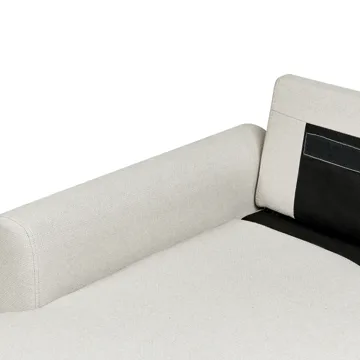 3-sits soffa Nassjo Högervänd - Ljusbeige - Möbler - Soffa - Bäddsoffa - Bäddsoffa längsbäddad