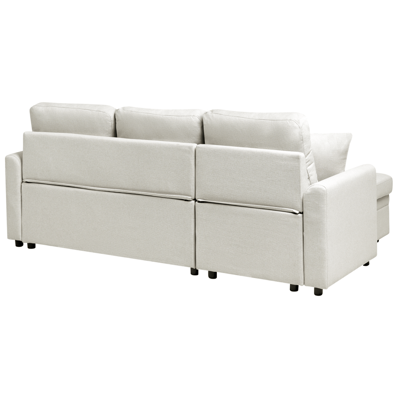 3-sits soffa Nassjo Högervänd - Ljusbeige - Möbler - Soffa - Bäddsoffa - Bäddsoffa längsbäddad