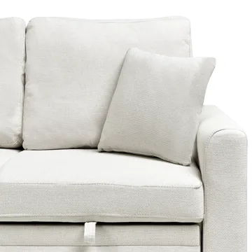 3-sits soffa Nassjo Högervänd - Ljusbeige - Möbler - Soffa - Bäddsoffa - Bäddsoffa längsbäddad