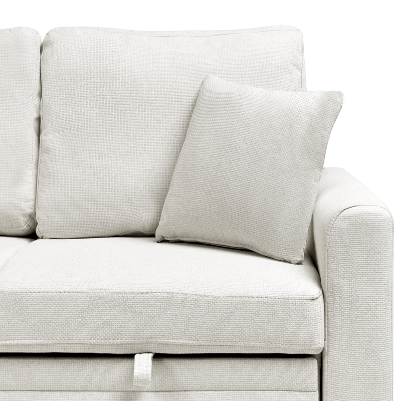 3-sits soffa Nassjo Högervänd - Ljusbeige - Möbler - Soffa - Bäddsoffa - Bäddsoffa längsbäddad