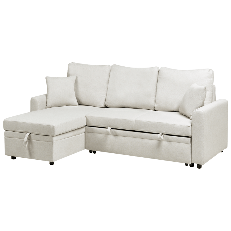 3-sits soffa Nassjo Högervänd - Ljusbeige - Möbler - Soffa - Bäddsoffa - Bäddsoffa längsbäddad