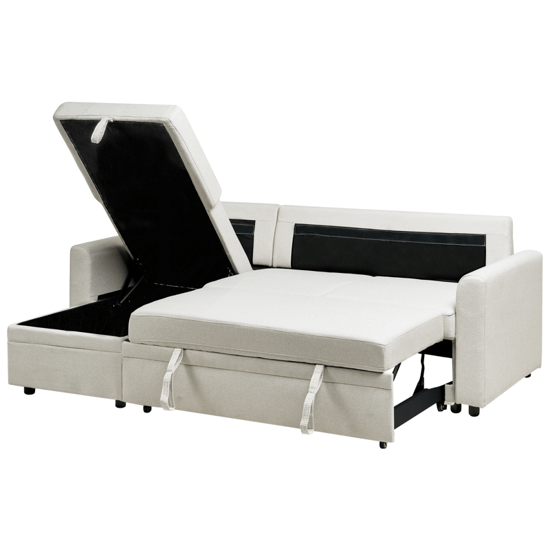 3-sits soffa Nassjo Högervänd - Ljusbeige - Möbler - Soffa - Bäddsoffa - Bäddsoffa längsbäddad