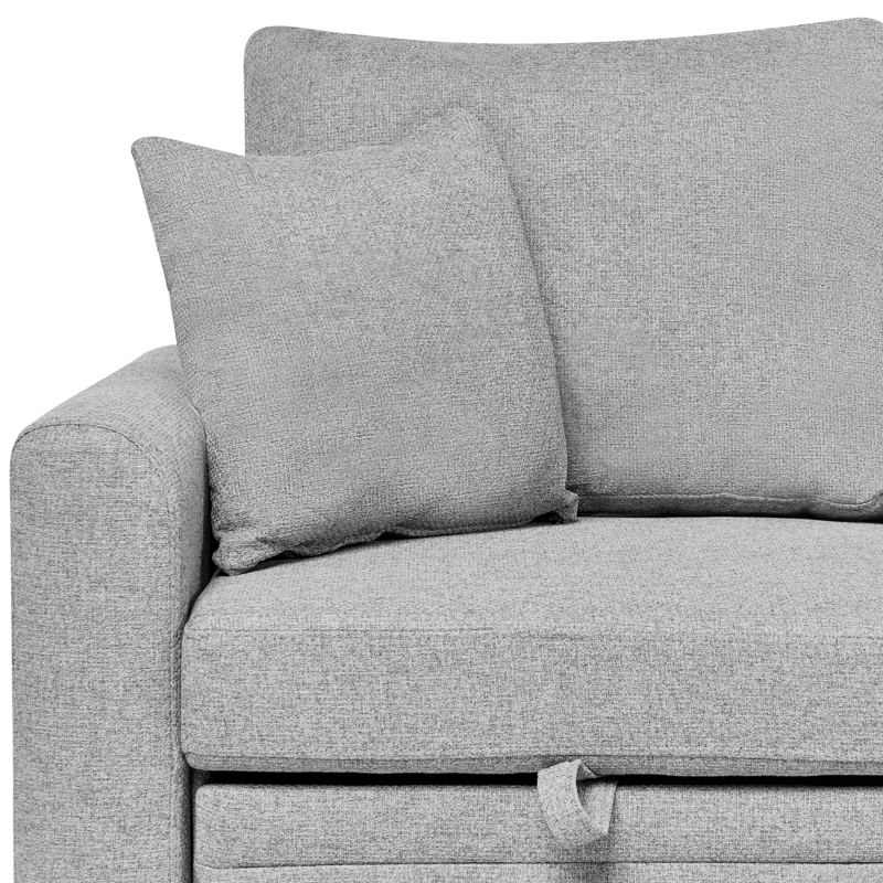 3-sits soffa Nassjo Vänstervänd - Grå - Möbler - Soffa - Bäddsoffa - Bäddsoffa längsbäddad