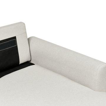 3-sits soffa Nassjo Vänstervänd - Ljusbeige - Möbler - Soffa - Bäddsoffa - Bäddsoffa längsbäddad