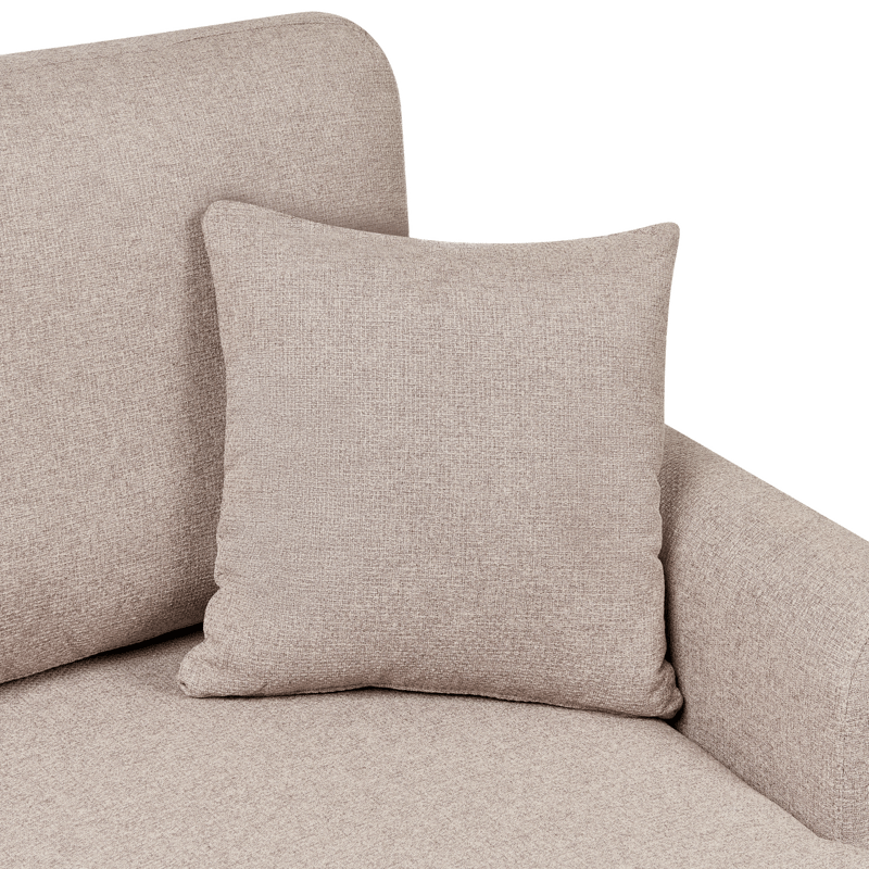 3-sits soffa Nassjo Vänstervänd - Ljusbrun - Möbler - Soffa - Bäddsoffa - Bäddsoffa längsbäddad