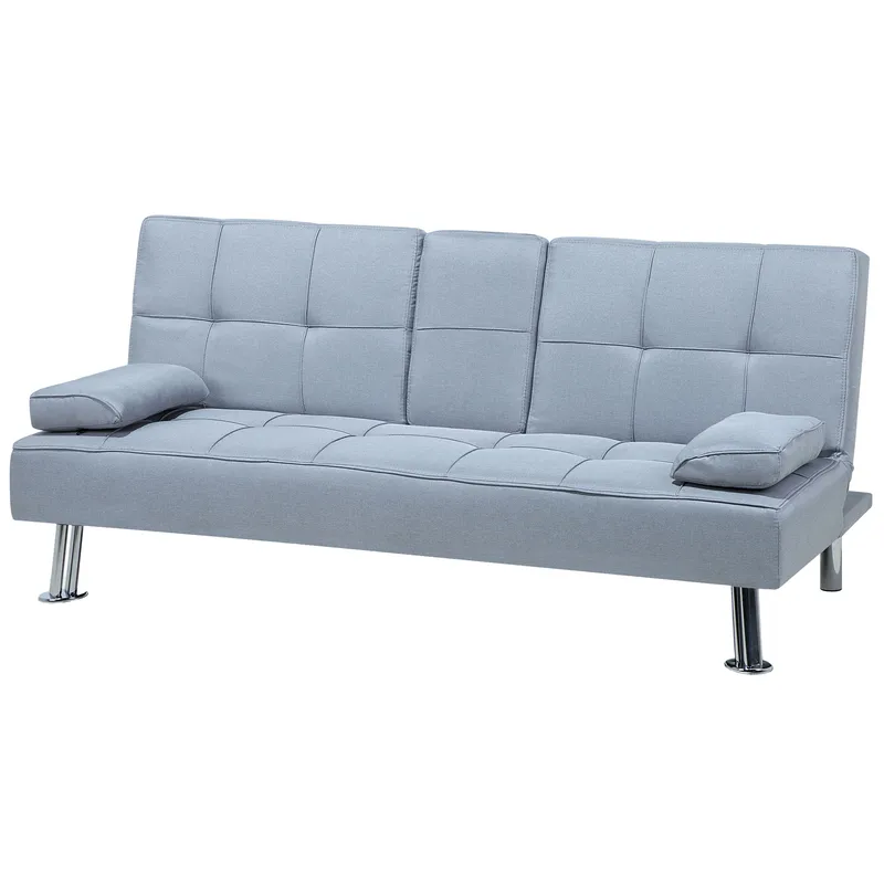 3-sits soffa Roxen - Ljusgrå - Möbler - Soffa - Bäddsoffa - 3 sits bäddsoffa