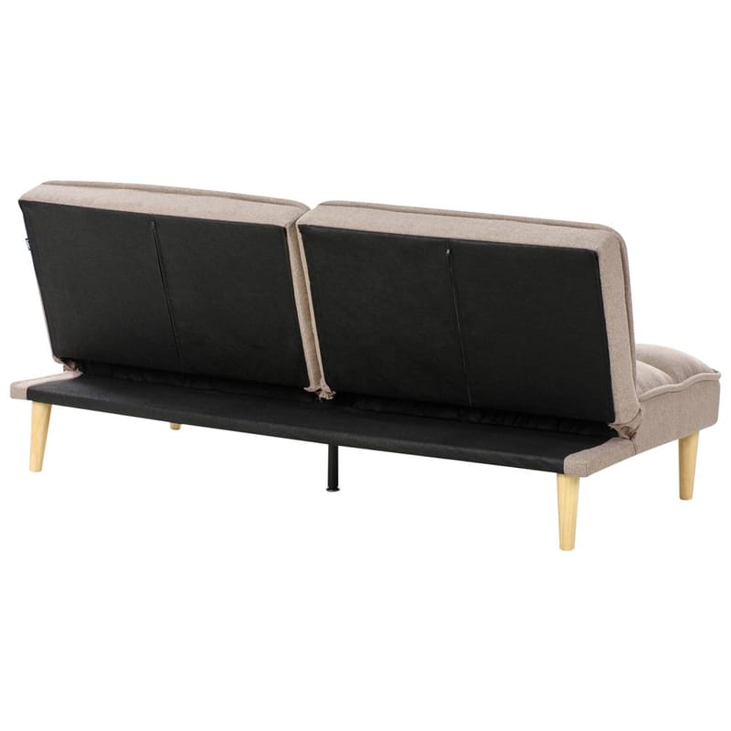 3-sits soffa Siljan - Brunt, ljust trä - Möbler - Soffa - Bäddsoffa - 3 sits bäddsoffa