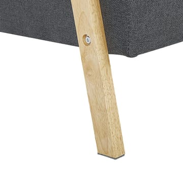 3-sits soffa Tjorn - Mörkgrå, ljust trä - Möbler - Soffa - Bäddsoffa - Futon - Futon soffa