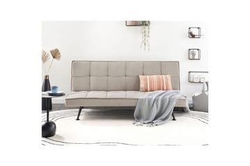 3-sitssoffa Hasle Beige, svart - Beige, svart - Möbler - Soffa - Bäddsoffa - 3 sits bäddsoffa