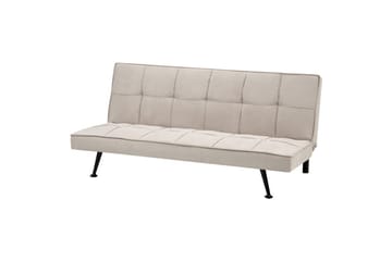 3-sitssoffa Hasle Beige, svart - Beige, svart - Möbler - Soffa - Bäddsoffa - 3 sits bäddsoffa