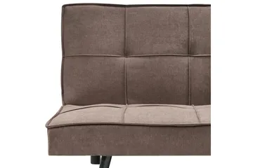 3-sitssoffa Hasle Brun, Svart - Brun, Svart - Möbler - Soffa - Bäddsoffa - 3 sits bäddsoffa