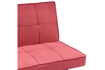 3-sitssoffa Hasle Röd, Svart - Rosa - Möbler - Soffa - Bäddsoffa - 3 sits bäddsoffa