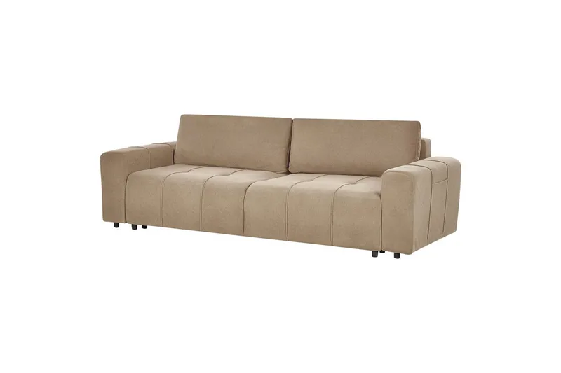 3-sitssoffa Innvik - Brun, 213x156 cm - Möbler - Soffa - Bäddsoffa - 2 sits bäddsoffa