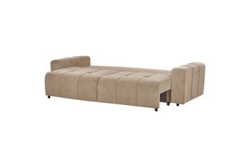 3-sitssoffa Innvik - Brun, 213x156 cm - Möbler - Soffa - Bäddsoffa - 2 sits bäddsoffa