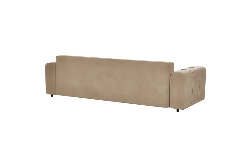 3-sitssoffa Innvik - Brun, 213x156 cm - Möbler - Soffa - Bäddsoffa - 2 sits bäddsoffa
