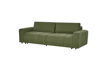 3-sitssoffa Innvik - Grön, 213x156 cm - Möbler - Soffa - Bäddsoffa - 2 sits bäddsoffa