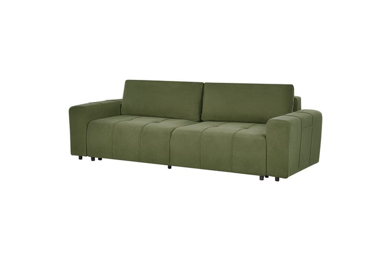 3-sitssoffa Innvik - Grön, 213x156 cm - Möbler - Soffa - Bäddsoffa - 2 sits bäddsoffa