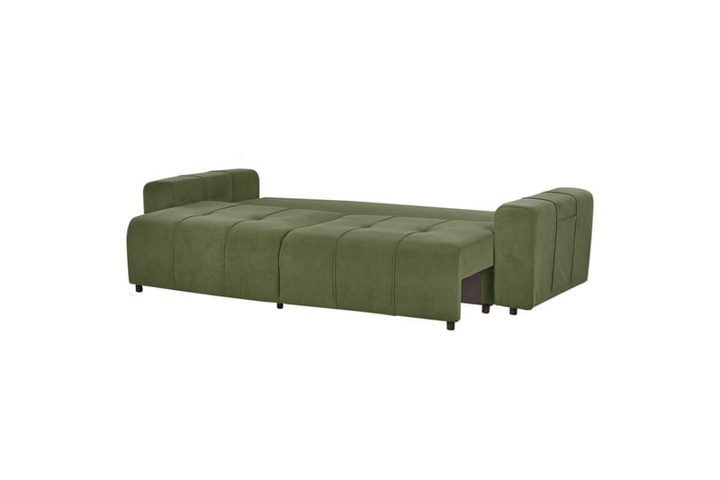 3-sitssoffa Innvik - Grön, 213x156 cm - Möbler - Soffa - Bäddsoffa - 2 sits bäddsoffa