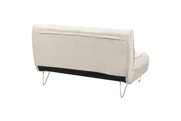 3-sitssoffa Vestfold Beige, guld - Beige, guld - Möbler - Soffa - Bäddsoffa - 3 sits bäddsoffa